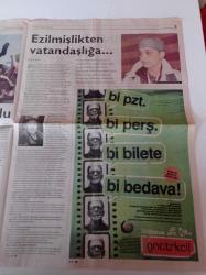 Cumhuriyet Pazar Gazetesi - 17 Aralık 2006 - Sayı 1082 - Şarkıcı Rachid Taha - Sinema Oyuncusu Arielle Dombasle-- Türkiye'ye Rakı Rusya'ya Votka - Rabindranath Tagore Şehrimizde -Bir Filmi Eleştirmek - Şili'nin Artık Bir Diktatörü Yok - Mehmet Ali Erbil - Deniz Seki - Şenay Gürler - Pinochet