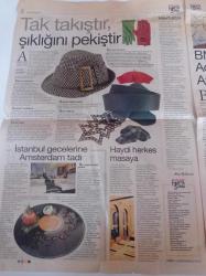 Cumhuriyet Haftasonu Gazetesi - 8 Aralık 2007 - Sayı 80 -  Çizgi Roman Tadında Bir Komedi Dadım Aşk - BM Suma'da Açık Sanatçı Atölyeleri - Unutulan Zapyon Lisesi - Alpella -Cem Davran Fotoğrafı - Tuya'nın Savaşı - Piyanist Besteci Fahir Atakoğlu Grammy'e Aday - Zülal Kalkandelen