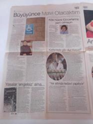 Cumhuriyet Haftasonu Gazetesi - 19 Ocak 2008 - Sayı 86 - Müziğin Üç Cadısı - Başay Okay Fotoğrafı - Elif Özel Fotoğrafı - Şeniz Erdinç Fotoğrafı- Caz - Latin Dansı- Işıklar İçinde Yat Ali Ulvi - Zeliha Sunal - Ben Affleck'in İlk Yönetmenlik Denemesinde Kardeşi Başrolde