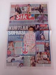 Sözcü Şık Gazetesi - 26 Ekim 2016 - Şahika Ercümen'den Çifte Rekor - Oğuzhan Koç - Ayla Çelik'ten İbrahim Tatlıses'in Yeni Albümü İçin Özel Şarkı - Tarkan Tüp Bebek Çalışmalarına Başladı - Sevgi Müzikali Başlıyor - Müjdat Gezen - İlker Ayrık - Eda Taşpınar