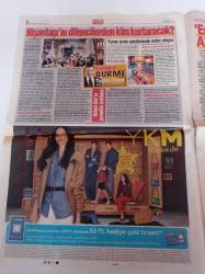 Habertürk Magazin Gazetesi - 13 Ekim 2013 - Tuğba Ekinci Erkek Dediğin Kamyon Gibi Olacak - Kıvanç Tatlıtuğ Barbara Palvin'e Şans Getirdi - Bülent Ersoy Show - Ceyda Ateş Evlilik Kariyerimi Bitirmez - Vin Diesel - Fashion Week - Hande Kazanova