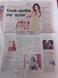 Milliyet Popüler Kültür Gazetesi - 19 Mart 2004 - Sayı 27 - Gençlerbirliği Futbol Popu'nun Kıyısında - Ey Türkçe Geldiysen Üç Kere Vur - Yerel Seçimde Aşk Trendi - Deniz Baykal -İşte Popera - Hayatımız Porno - Futbolda Popüler Olmak Kolay Değil - Sanayi Bakanı Ali Coşkun - Yerel Seçimde Aşk Trendi