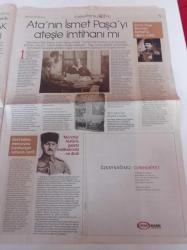 Akşam Cumhuriyet'in 80. Yılı Gazetesi - 29 Ekim 2003 - İşgal Altındaki İstanbul'da Cumhuriyet'in İlanından 5 Yıl Önceki Direniş Meşalesini Akşam Yakmıştı - İngiliz İstihbaratçılar 4 Yıl Önce Ülkesine Rapor Etti Türkler Cumhuriyet Kuracak - Çağdaş Türkiye'nin Temel Taşı Olan En Büyük Devrimleri 10 Yıla Sığdırdı - Ata'nın İsmet Paşa'yı Ateşle İmtihanı Mı- Enver Paşa