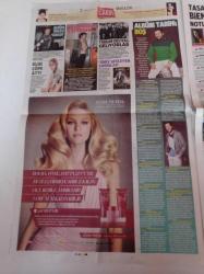 Milliyet Cadde Gazetesi - 4 Kasım 2012 - Can Bonomo Firarda Berrak Tüzünataç İsyanda - Kate Upton -Lady Gaga - Adele - Hacı Sabancı -  Özge Ulusoy - Sibel Can'ın Suçu Ne - Azra Akın - Kıvanç Tatlıtuğ - Buğra Gülsoy - Spor Yap Spermin Hızlı Yüzsün