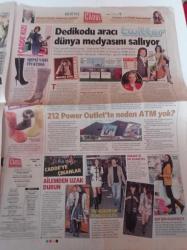 Milliyet Cadde Gazetesi - 13 Kasım 2009 - Haftanın Aşk Dedikodusu Özgü Namal İle Mithat Can Özer - Nazlı Ilıcak - Kıvanç Tatlıtuğ - Neşeli Hayat Filmi - Yılmaz Erdoğan - Hülya Avşar İbrahim Tatlıses'i Reddetti - Demet Akalın - Rüzgar Çetin - Tanyeli Yunan Sevgilisi Alex Syroplosla İle 6 Mart'ta Evleniyor - Domuz Gribine Pürel Yetişmiyor