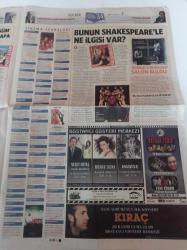 Milliyet Cadde Gazetesi - 13 Kasım 2009 - Haftanın Aşk Dedikodusu Özgü Namal İle Mithat Can Özer - Nazlı Ilıcak - Kıvanç Tatlıtuğ - Neşeli Hayat Filmi - Yılmaz Erdoğan - Hülya Avşar İbrahim Tatlıses'i Reddetti - Demet Akalın - Rüzgar Çetin - Tanyeli Yunan Sevgilisi Alex Syroplosla İle 6 Mart'ta Evleniyor - Domuz Gribine Pürel Yetişmiyor