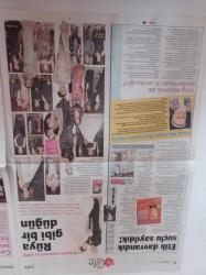 Milliyet Cafe Gazetesi - 31 Mart 2008 - Madonna'dan Evlilik Dersi - Megan Fox - Jessica Alba - Avril Lavigne - Christina Aguilera - Nejat İşler - Brad Pitt - Angelina Jolie - Roberto Carlos - Paris Hilton