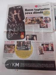 Milliyet Cafe Gazetesi - 4 Ocak 2008 - Deniz Akkaya Özel Hayatıma Tecavüz Beş Yaşında Başladı - Hülya Avşar Bir Yıl TMSF'ye Çalışacak - Tolga Karel'den Çılgın Toplantı - Kadın Seks Yapmayı Nasıl Sevecek -  Barış Manço'nun Pastasını Ailesi Kesti - Azra Akın - Kıvanç Tatlıtuğ