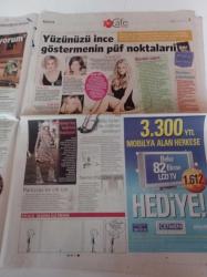 Milliyet Cafe Gazetesi - 4 Ocak 2008 - Deniz Akkaya Özel Hayatıma Tecavüz Beş Yaşında Başladı - Hülya Avşar Bir Yıl TMSF'ye Çalışacak - Tolga Karel'den Çılgın Toplantı - Kadın Seks Yapmayı Nasıl Sevecek -  Barış Manço'nun Pastasını Ailesi Kesti - Azra Akın - Kıvanç Tatlıtuğ