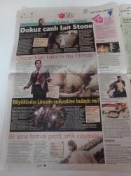 Milliyet Cafe Gazetesi - 4 Ocak 2008 - Deniz Akkaya Özel Hayatıma Tecavüz Beş Yaşında Başladı - Hülya Avşar Bir Yıl TMSF'ye Çalışacak - Tolga Karel'den Çılgın Toplantı - Kadın Seks Yapmayı Nasıl Sevecek -  Barış Manço'nun Pastasını Ailesi Kesti - Azra Akın - Kıvanç Tatlıtuğ