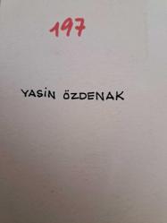 Gazete kupürü sporcu kartı - 1978 - Türk Milli futbolcu ve antrenör - Galatasaray ve New york  Cosmos formalarını giyen Yasin Özdenak fotoğrafı