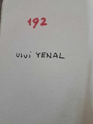 Gazete kupürü sporcu kartı - 1948 - Türk Milli  futbolcu - teknik direktör TFF başkanı tarihi - Galatasaray'lı kaleci Ulvi Ziya Yenal fotoğrafı