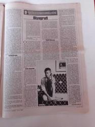 Cumhuriyet Kitap Gazetesi - 20 Eylül 2001 - Sayı 605 - Doğumunun 100. Yılında Hilmi Ziya Ülken Fotoğrafı - Kanıksadığım Biri Orhan Veli Adlı Kitabı S. Akın Tanıtıyor - Osmanlı İktisat Tarihi - Şiir Atlası'nda Bu Hafta Ivan Bunin Var