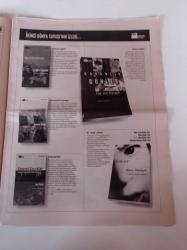 Cumhuriyet Kitap Gazetesi - 8 Şubat 2001 - Sayı 573 - Şiirin Fotoğrafını Çeken Adam Lütfi Özkök Fotoğrafı - Fethi Naci Eleştiri Günlüğünde Bu Hafta Katherine Mansfield'in Öykülerini Değerlendiriyor - Deniz Durukan Hatice Meryem'le Siftah Üzerine Konuştu - Cem Akaş Olgunluk Çağı Üçlemesi - Melih Cevdet Anday - Oktay Rıfat - Baudelaire