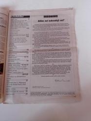 Cumhuriyet Bilim Teknik Gazetesi - 29 Eylül 2001 - Sayı 758 - Kopya İnsan Sırada - Tamamlayıcı Ve Alternatif Tıp Üzerine - Türk Lirasına Saygı - Süper Kahramanlar Niçin Çift Kişilikli - Anadolu Gerçeği - Turkey Logoda Yabancı Dil - Van Gogh'un Çılgınlığı Astronomların Gözlemi Altında