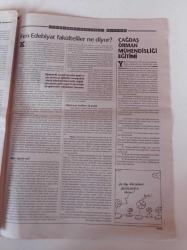 Cumhuriyet Bilim Teknik Gazetesi - 29 Eylül 2001 - Sayı 758 - Kopya İnsan Sırada - Tamamlayıcı Ve Alternatif Tıp Üzerine - Türk Lirasına Saygı - Süper Kahramanlar Niçin Çift Kişilikli - Anadolu Gerçeği - Turkey Logoda Yabancı Dil - Van Gogh'un Çılgınlığı Astronomların Gözlemi Altında