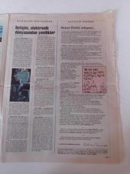 Cumhuriyet Bilim Teknik Gazetesi - 6 Temmuz 1996 - Sayı 485 -  Dünyanın En Dirençli Faresi - TÜBA Ve Habitat - Profesör Albert Sacco-Zirvede Bir Türk Bilim Adamı Aziz Sancar-Astronomlar UFO'ya İnanıyor Mu - Kısırlıkta Yeni Keşif - Uzayda Yaşamının Koşulları - Elektronik İletişim - Teknolojide Yeni Buluşlar