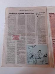 Cumhuriyet Bilim Teknik Gazetesi - 6 Temmuz 1996 - Sayı 485 -  Dünyanın En Dirençli Faresi - TÜBA Ve Habitat - Profesör Albert Sacco-Zirvede Bir Türk Bilim Adamı Aziz Sancar-Astronomlar UFO'ya İnanıyor Mu - Kısırlıkta Yeni Keşif - Uzayda Yaşamının Koşulları - Elektronik İletişim - Teknolojide Yeni Buluşlar