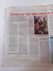 Cumhuriyet Bilim Teknik Gazetesi - 6 Temmuz 1996 - Sayı 485 -  Dünyanın En Dirençli Faresi - TÜBA Ve Habitat - Profesör Albert Sacco-Zirvede Bir Türk Bilim Adamı Aziz Sancar-Astronomlar UFO'ya İnanıyor Mu - Kısırlıkta Yeni Keşif - Uzayda Yaşamının Koşulları - Elektronik İletişim - Teknolojide Yeni Buluşlar