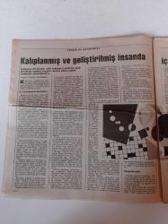 Cumhuriyet Bilim Teknik Gazetesi - 13 Mart 1993 - Sayı 312 - İlk Yapay Aşındırıcı Karborundum - Denizanaları Niçin Ortaya Çıkar - Kuduz Niçin Sudan Korkar - Sinüzit Nasıl Bir Hastalıktır -İslam'da Bilim Niçin Geri - Ağaç Kavunu Ortadan Yok Oldu - Cep Bilgisayarları - İnsanın İç Ve Dış Başarısı Üzerine
