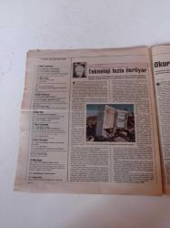 Cumhuriyet Bilim Teknik Gazetesi - 13 Mart 1993 - Sayı 312 - İlk Yapay Aşındırıcı Karborundum - Denizanaları Niçin Ortaya Çıkar - Kuduz Niçin Sudan Korkar - Sinüzit Nasıl Bir Hastalıktır -İslam'da Bilim Niçin Geri - Ağaç Kavunu Ortadan Yok Oldu - Cep Bilgisayarları - İnsanın İç Ve Dış Başarısı Üzerine
