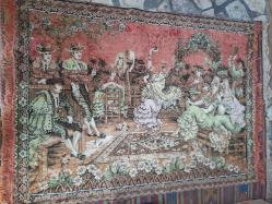 Antika - 07 İSPANYOL DANSCILAR DUVAR HALISI KULLANILMAMIŞ 120X180 ESKİ SAĞLAM - kitantik - kitaLog