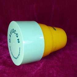 VINTAGE GAVISCON İÇİÇE GEÇMELİ 5 ADET PROMOSYON PLASTİK SEYAHAT BARDAKLARI