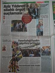 Milliyet Gazetesi,4 Temmuz 2011,Futbolda Şike Depremi,Tükürdüklerini Yalayacaklar,Kriz Gölgesinde Başkan Seçimi,Muslera'da İşlem Tamam,Trabzonspor'a Alman Pastası