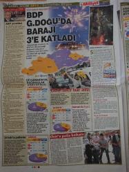 Milliyet Gazetesi,13 Haziran 2011,Kemal Bey'in Kapısını Çalacağım,Menderes'in Rekorunu Kırdı,Umutsuz Olmayın Hedef İktidar,Herkesin Yaşam Tarzı Namusumuz,Samba'yı Fener Yaptı,Fatih Terim,Reyes