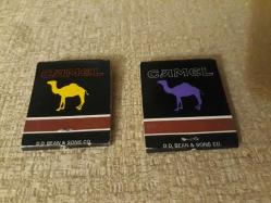 Camel  matchbooks ( kibrit kutusu ) 2 adet ii