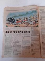Cumhuriyet Dergi Gazetesi - 17 Aralık 1995 - Sayı 508 - Doğu Almanya Kökenli Ünlü Şarkıcı Wolf Biermann- - Suna Kan -Graffiti Resim Ve Duvardaki İsyan - James Bond - Seçim Testus- Lousie Josephine Jaume- Jeanne Marie Cuchet- Andree Babelay- Cemal Reşit Rey - Behçet Kemal Çağlar