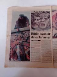 Cumhuriyet Dergi Gazetesi - 17 Aralık 1995 - Sayı 508 - Doğu Almanya Kökenli Ünlü Şarkıcı Wolf Biermann- - Suna Kan -Graffiti Resim Ve Duvardaki İsyan - James Bond - Seçim Testus- Lousie Josephine Jaume- Jeanne Marie Cuchet- Andree Babelay- Cemal Reşit Rey - Behçet Kemal Çağlar