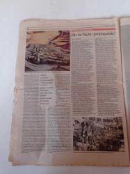 Cumhuriyet Dergi Gazetesi - 17 Aralık 1995 - Sayı 508 - Doğu Almanya Kökenli Ünlü Şarkıcı Wolf Biermann- - Suna Kan -Graffiti Resim Ve Duvardaki İsyan - James Bond - Seçim Testus- Lousie Josephine Jaume- Jeanne Marie Cuchet- Andree Babelay- Cemal Reşit Rey - Behçet Kemal Çağlar