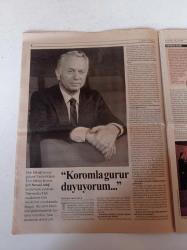 Cumhuriyet Dergi Gazetesi - 24 Aralık 1995 - Sayı 509 -  Dağlarda Bir Son Kişot Safai -  Çıtı Pıtı Güzel Meg Ryan- Can Yücel Fotoğrafı - Güler Yücel - Maaile Bir Yürek - Mayın Çocuk Tanımaz - Birleşmiş Milletler Çocuk Konvansiyonu - Nevzad Atlığ İle Müzik Sohbeti