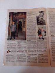 Cumhuriyet Dergi Gazetesi - 6 Ocak 2002 - Sayı 824 -  Faik Öztrak - Mussolini İle Çay - Mustafa Denizli - Esmahan Aykol -Ferhan Şensoy Fotoğrafı-- Tolkien Bizi Beğenir Miydi - Cher'in Son Albümü - Edi Gözetleniyor - Rasim Öztekin - Şahları Da Vururlar- Derya Baykal