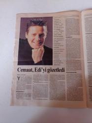 Cumhuriyet Dergi Gazetesi - 6 Ocak 2002 - Sayı 824 -  Faik Öztrak - Mussolini İle Çay - Mustafa Denizli - Esmahan Aykol -Ferhan Şensoy Fotoğrafı-- Tolkien Bizi Beğenir Miydi - Cher'in Son Albümü - Edi Gözetleniyor - Rasim Öztekin - Şahları Da Vururlar- Derya Baykal