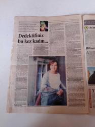 Cumhuriyet Dergi Gazetesi - 6 Ocak 2002 - Sayı 824 -  Faik Öztrak - Mussolini İle Çay - Mustafa Denizli - Esmahan Aykol -Ferhan Şensoy Fotoğrafı-- Tolkien Bizi Beğenir Miydi - Cher'in Son Albümü - Edi Gözetleniyor - Rasim Öztekin - Şahları Da Vururlar- Derya Baykal
