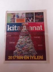 Hürriyet Kitap Sanat Gazetesi - 22 Aralık 2017 - 2017'nin En İyileri - Duvardan Tuvale Ressam David Hockney - Usta Şair Küçük İskender - Aşk Halleri - Zuhal Olcay - Burak Sergen - Yeni Yıla Dansla Girin - Thomas Bernard Hakikatin İzinde - Sürü Filmi - 12 Eylül Askerî Darbesi - Tarık Akan - Ara Güler