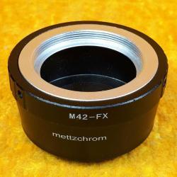 METTZCHROM   M42 - FX  LENS ADAPTÖRÜ