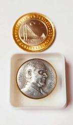 Adnan Menderes Hatıra Rozet.. Dönem Ürünüdür..