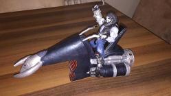 Dc Multiverse Lobo baf ile Spacehog Custom Aksiyon Figürü