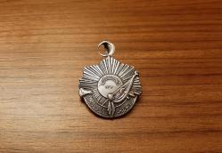 OSMANLI MÜDAFA-İ MİLLİYE CEMİYETİ BİÇKİ YURDU MADALYASI  B9590 ( HATIRA AMAÇLI REPLİKA )