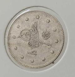 GÜMÜŞ 2 KURUŞ 1293-31 SULTAN II.ABDÜLHAMİT DÖNEMİ ORİJİNAL ÇİLALTI 2GG1TT NADİRDİR