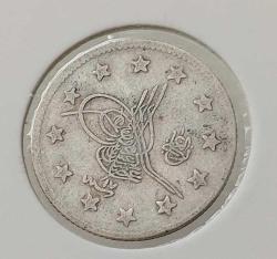 GÜMÜŞ 2 KURUŞ 1293-17 SULTAN II.ABDÜLHAMİT DÖNEMİ ORİJİNAL ÇOK ÇOK TEMİZ 3PPP2N NADİRDİR