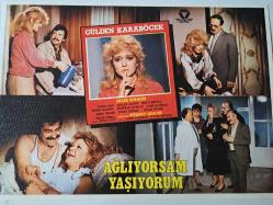 Ağlıyorsam Yaşıyorum Filmi  Lobi kartı - No: 1  - Lobby Cards - Gülden Karaböcek - Salih Kırmızı - Suzan Avcı - Hakkı Kıvanç - Baki Tamer - Kenan Kurt - Atilla Ergun - Yıldırım Gencer - Pınar Özekit - İhsan Baysal - Sami Hazinses - Diler Saraç - Mehmet Dinler - Kamil Başaran - A.Fuat Kalkan
