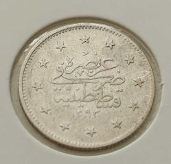 GÜMÜŞ 2 KURUŞ 1293-29 SULTAN II.ABDÜLHAMİT DÖNEMİ ORİJİNAL ÇİLALTI UUUU1Ü2 NADİRDİR