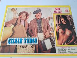 Çılgın Yenge Filmi Lobi kartı - No: 8 - Lobby Cards - Sadri Alışık -Mine Mutlu - Manasi Filmeridis - Suna Pekuysal -Saadettin Erbil - Ayla Aslancalı - Sırrı Gültekin