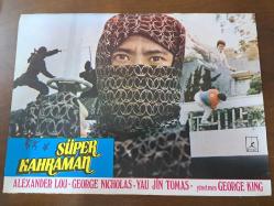 Süper Kahraman Filmi - Lobi kartı - No: 2 - Lobby Cards - Alexander Lou - George Nıcholas - Yau Jin Tomas - George King