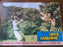 Süper Kahraman Filmi - Lobi kartı - No: 5 - Lobby Cards - Alexander Lou - George Nıcholas - Yau Jin Tomas - George King