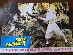 Süper Kahraman Filmi - Lobi kartı - No: 7 - Lobby Cards - Alexander Lou - George Nıcholas - Yau Jin Tomas - George King